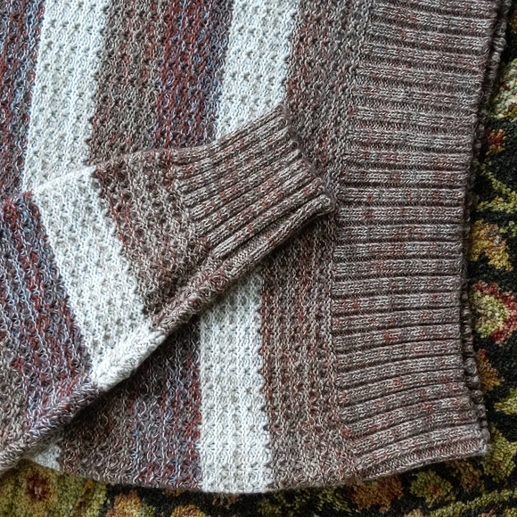 Vintage Kennington California LTD Cozy Knitted V Neck Sweater Size Medium - Picture 6 of 6